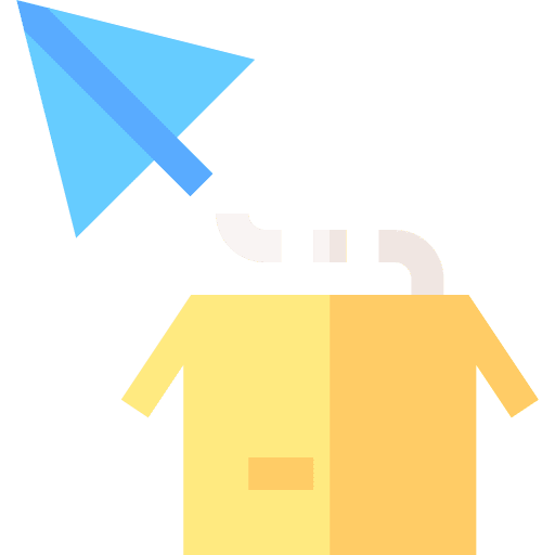 New product paper plane new product entrepreneurship icon