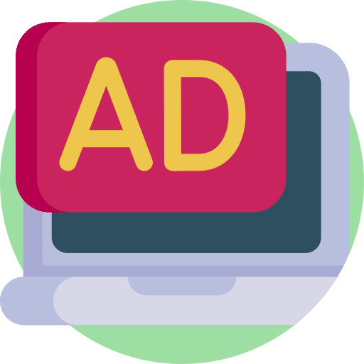 Advertising browser marketing online marketing icon