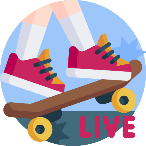 Skateboard wheels transportation skateboard icon