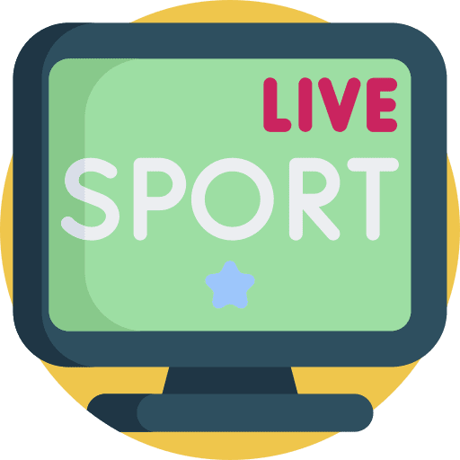 Sport tv stream screen icon
