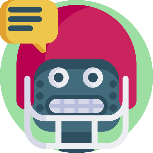 Chatbot chat robot technology icon
