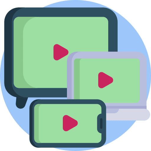 Devices music and multimedia computer smartphone icon