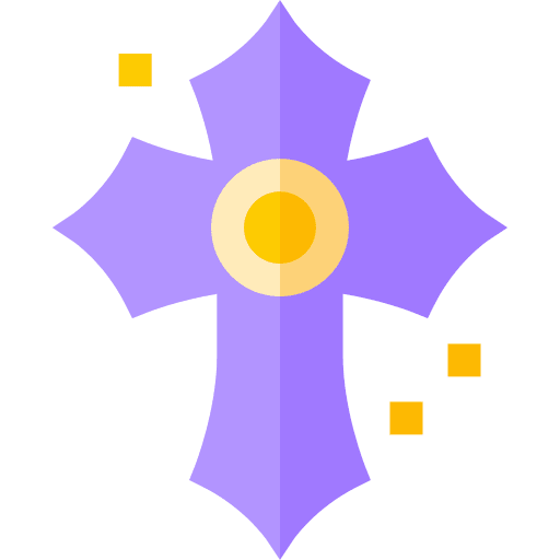Cross faith cultures belief icon Cross faith cultures belief icon