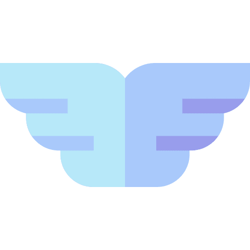 Wings angel wings costume icon Wings angel wings costume icon