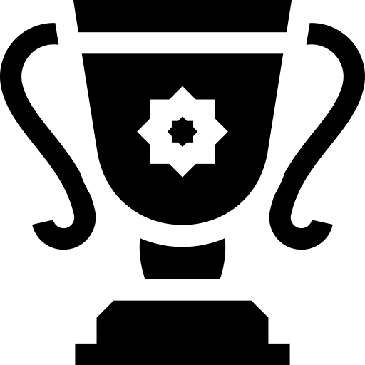 Trophy competition cup sports and competition icon