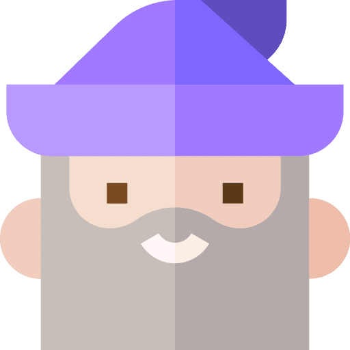 Wizard avatar user man icon Wizard avatar user man icon