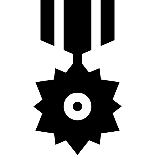 Medal seo and web medal award icon