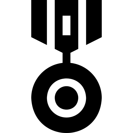 Medal sports and competition medal award icon