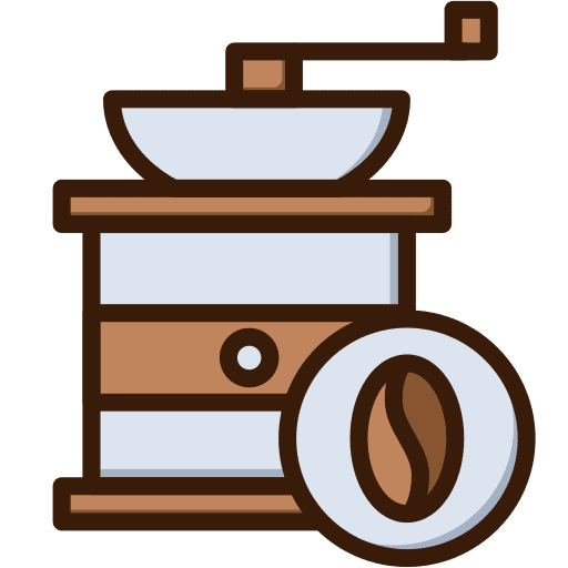 Coffee grinder coffee grinder cafe handy icon