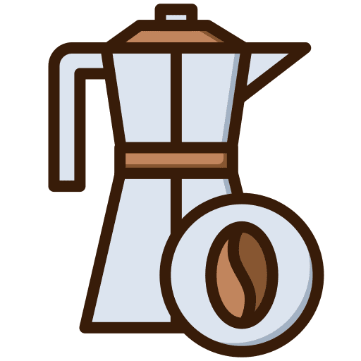 Coffee maker machine equipment food and restaurant icon Coffee maker machine equipment food and restaurant icon