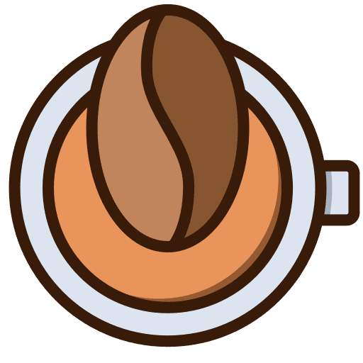 Coffee bean beverage caffeine coffee icon Coffee bean beverage caffeine coffee icon
