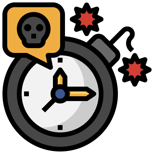 Bomb bomb time stopwatch icon Bomb bomb time stopwatch icon
