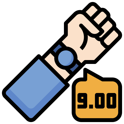 Wristwatch wristwatch hour time and date icon Wristwatch wristwatch hour time and date icon