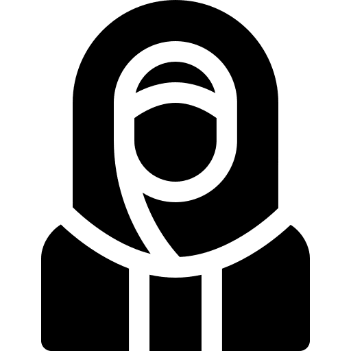 Veil veil funeral caucasian icon
