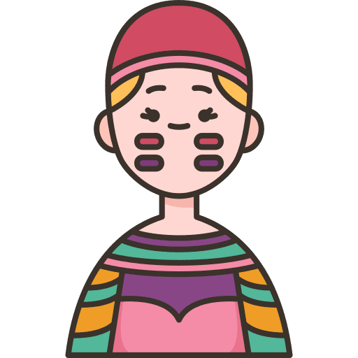 Australian traditional female ethnic icon Australian traditional female ethnic icon