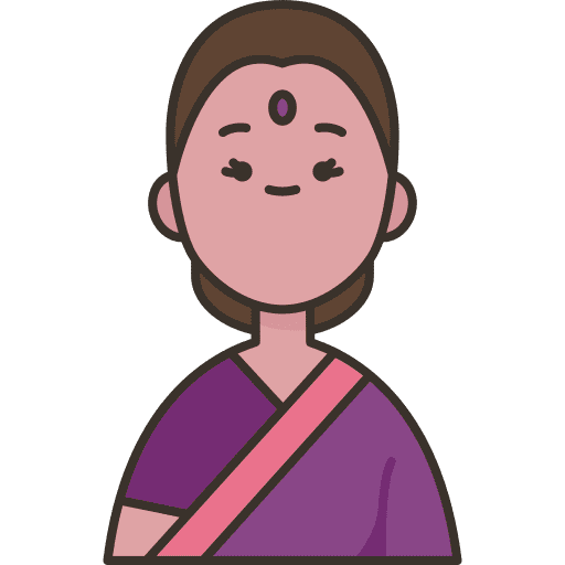 Indian people woman indian icon Indian people woman indian icon