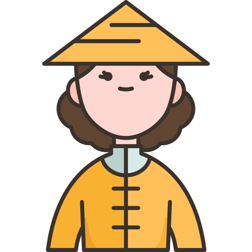 Vietnamese user vietnamese female icon