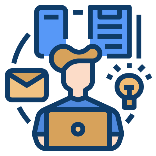 Multitasking workaholic multitasking working icon