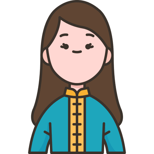 Singapore costume woman user icon Singapore costume woman user icon