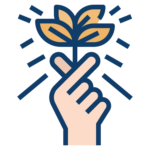 Environment protection environmental hand plant icon Environment protection environmental hand plant icon