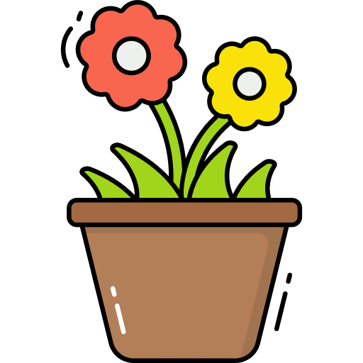 Flower pot plant pot flower pot farming and gardening icon Flower pot plant pot flower pot farming and gardening icon