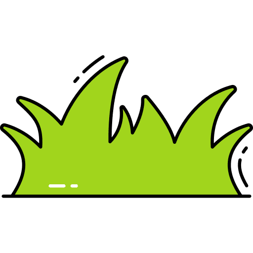 Grass leaves plant nature icon Grass leaves plant nature icon