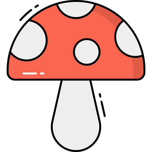 Mushroom food and restaurant mushroom organic icon Mushroom food and restaurant mushroom organic icon