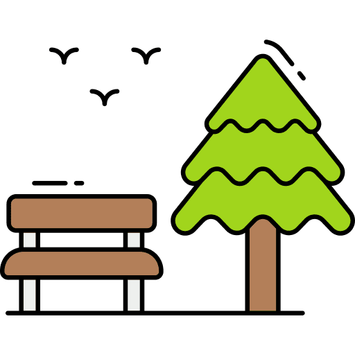 Park park leisure trees icon Park park leisure trees icon