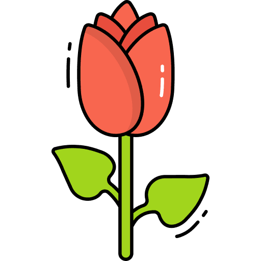 Tulip tulip spring flower icon Tulip tulip spring flower icon