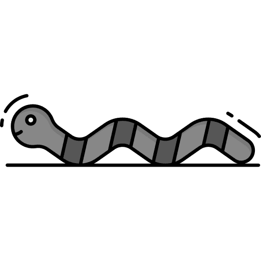 Worm earthworm animals bug icon Worm earthworm animals bug icon