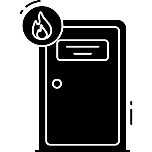 Emergency exit exit emergency evacuation icon