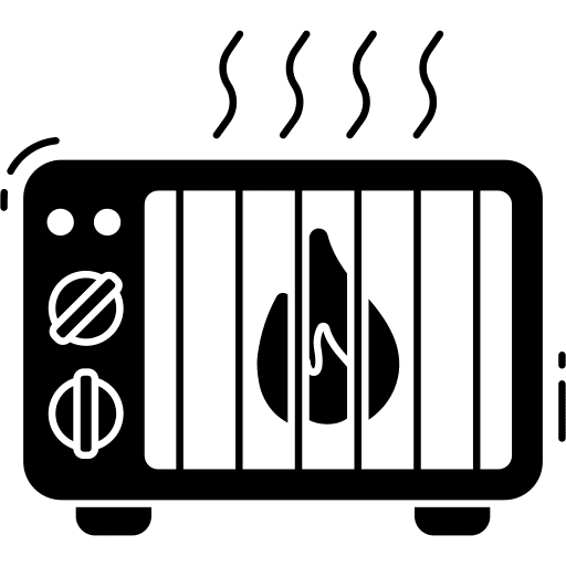 Heater gas heater heating warm icon
