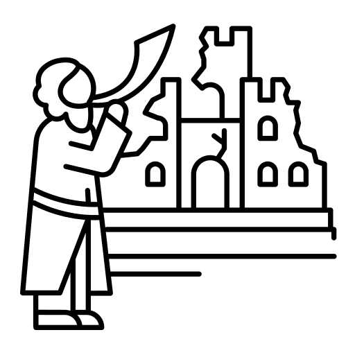 Fall of jericho legend trumpet people icon