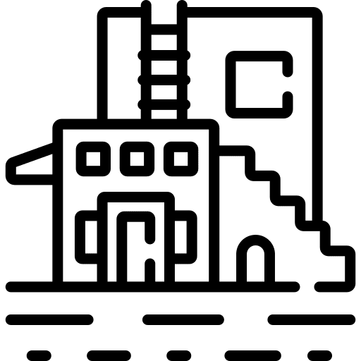 House building residential construction icon