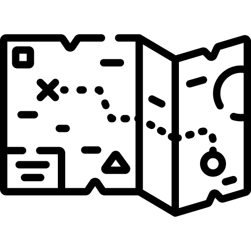 Map location position geography icon