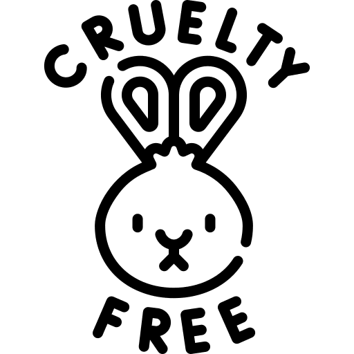 Cruelty free animals animal testing signaling icon