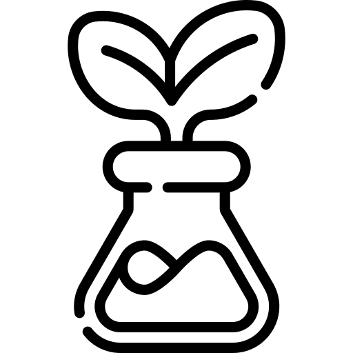 Flask nature natural biology icon