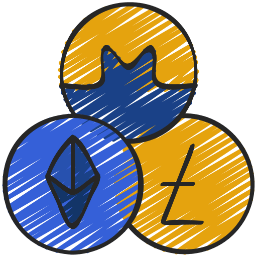 Cryptocurrencies litecoin business and finance coin icon