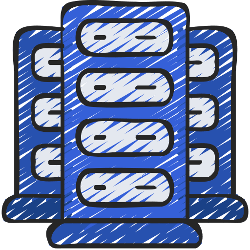 Data center data center network tower icon