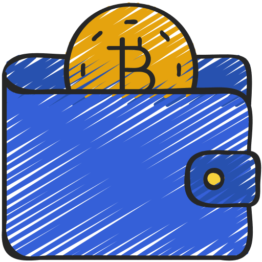 Ewallet wallet digital money cryptocurrency icon