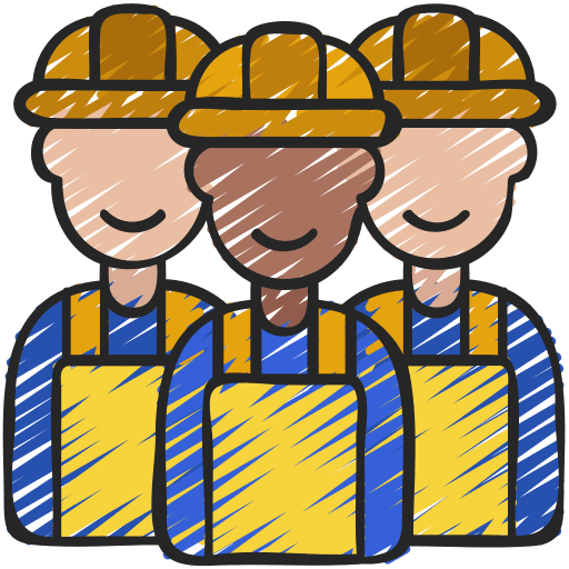 Team miner miners mining icon