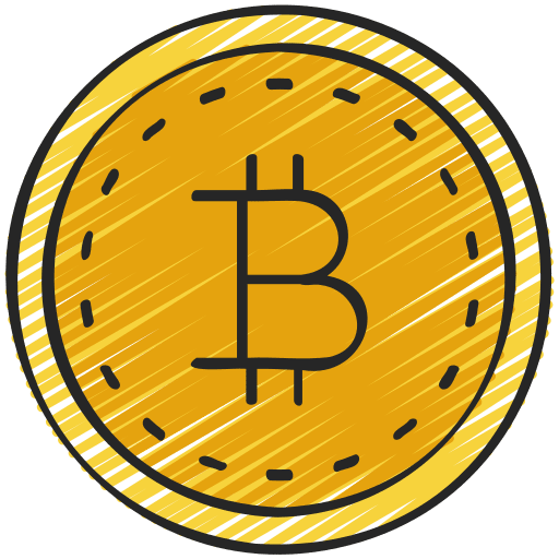 Bitcoin business and finance business cash icon