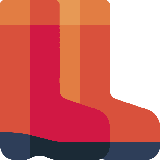 Water boots raining protection water boots icon