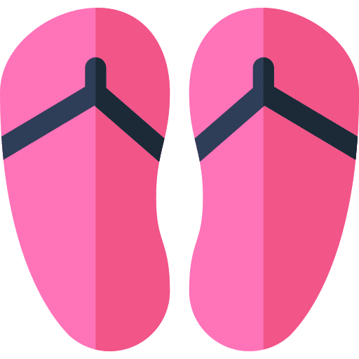 Flip flops slippers flip flops summer icon Flip flops slippers flip flops summer icon