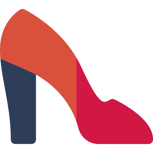 High heels fashion women footwear icon High heels fashion women footwear icon