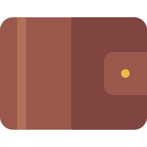 Wallet debit card payment method cash icon Wallet debit card payment method cash icon