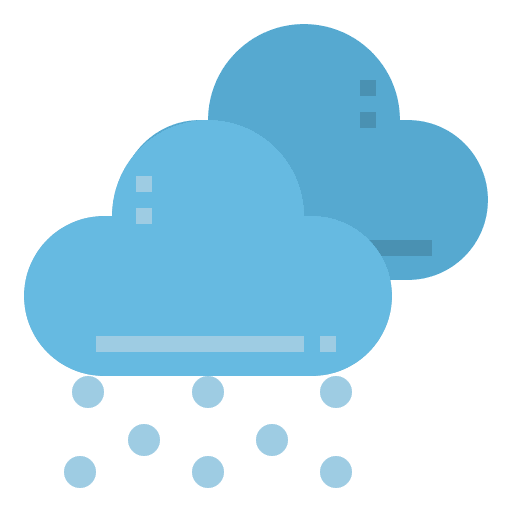 Cloud snowflake winter weather icon Cloud snowflake winter weather icon