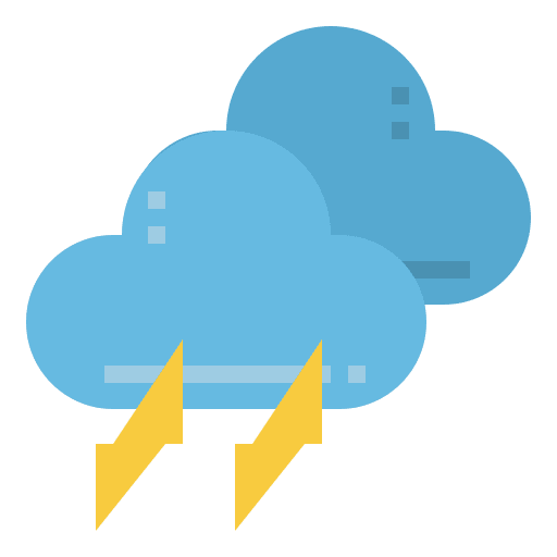Cloud storm cloud weather icon