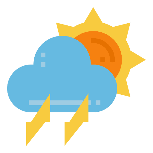 Cloud weather thunder cloudy icon Cloud weather thunder cloudy icon