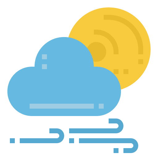 Moon cloud wind full moon icon Moon cloud wind full moon icon